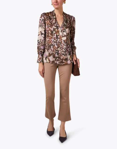 Tricotina Beige Pull On Pant