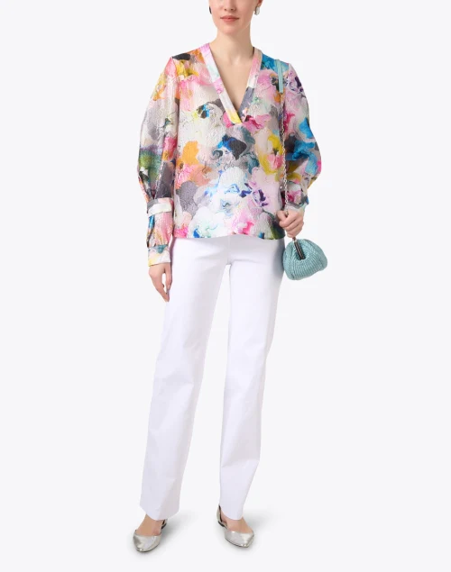 Shawna White Pull On Pant