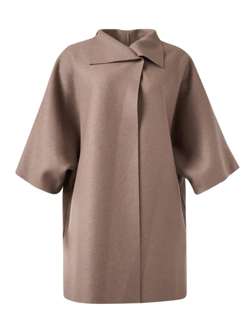 Taupe Wool Coat