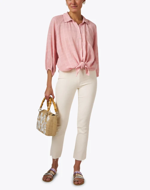 Wren Pink Cotton Shirt