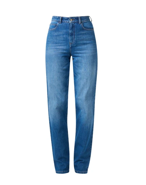 Blue Straight Leg Jean