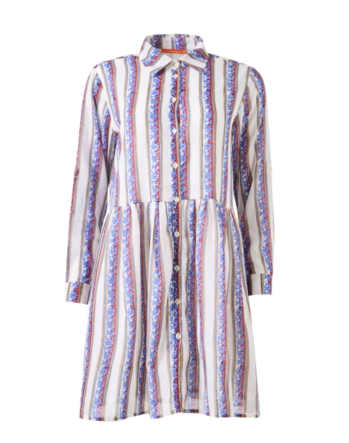 Havli Multi Striped Shirt Dress