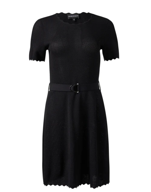 Black Knit Dress