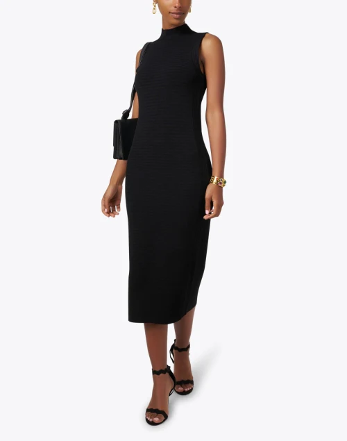 Black Knit Dress