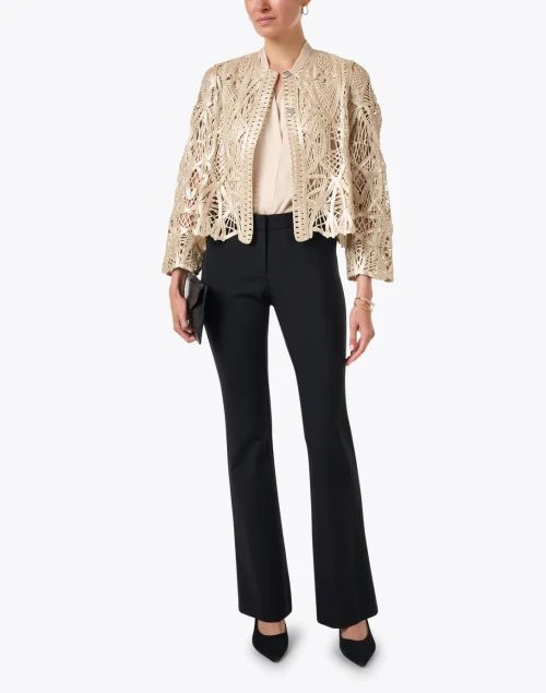 Gold Lace Topper Jacket