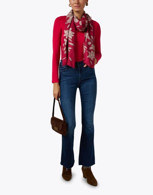 Pink Soft Touch Boatneck Top