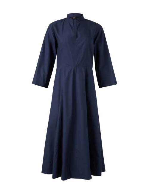 Navy Cotton Dress