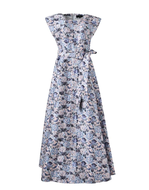 Olivia Lavender Jacquard Dress