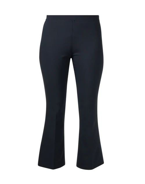 Ella Navy Ankle Flare Pant