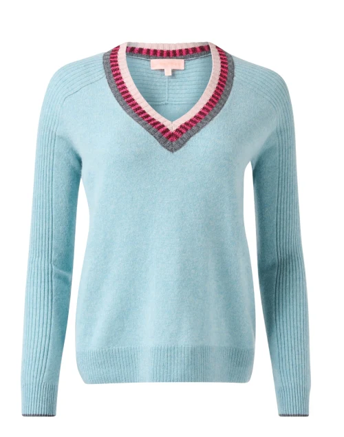 Shore Blue Cashmere Sweater