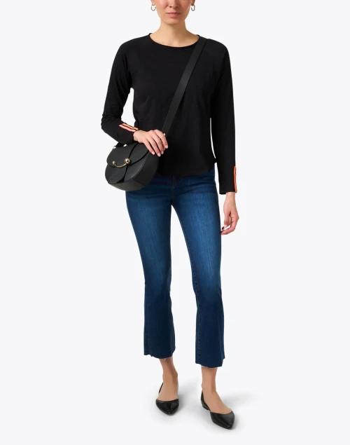 Le Crop Blue Bootcut Jean