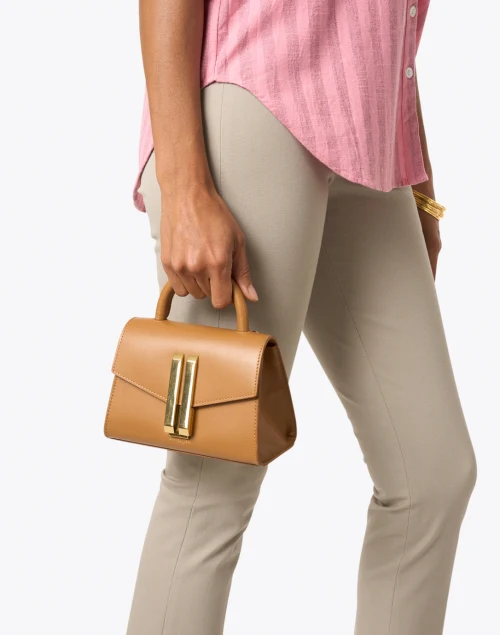 Nano Montreal Deep Toffee Leather Bag