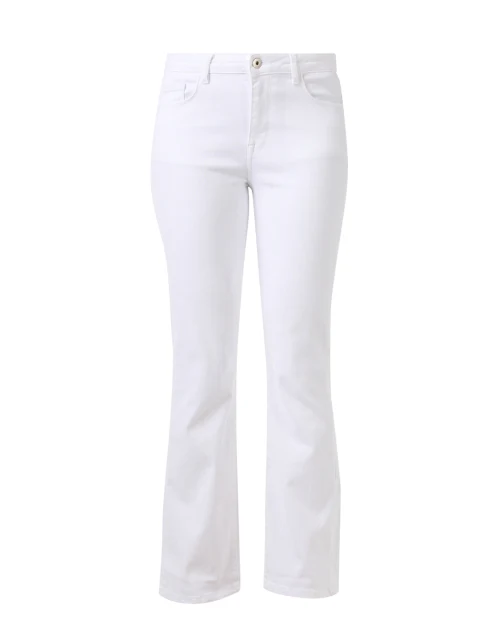 White Straight Leg Jean