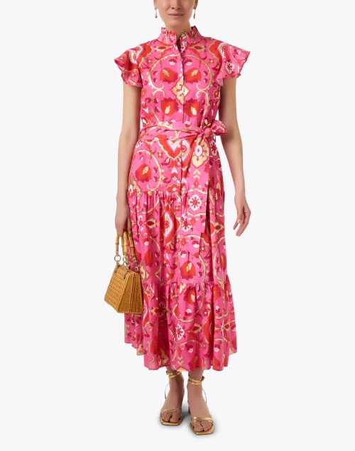 Mirabella Pink Floral Print Dress