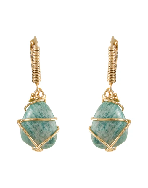 Tao Amazonite Stone Drop Earrings