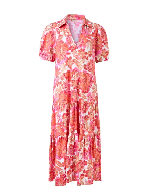 Portia Multi Floral Print Dress