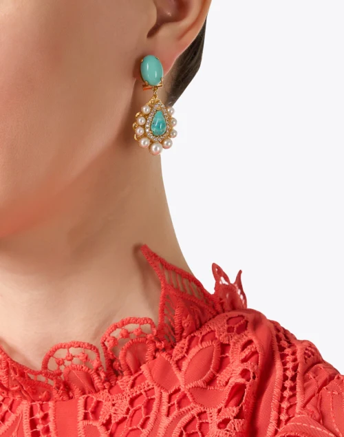 Turquoise Drop Earrings