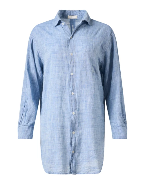 Marella Light Wash Longline Cotton Shirt