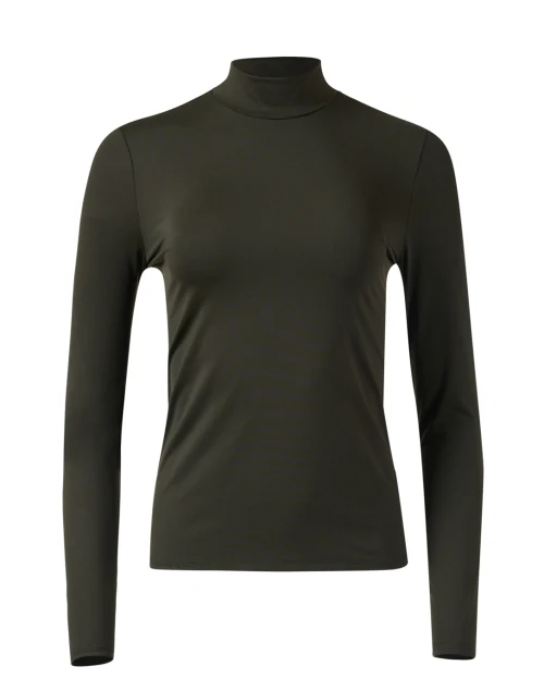 Cypress Green Turtleneck Top