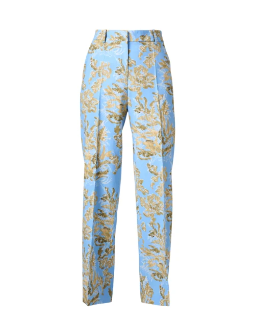 Gates Blue Floral Print Pant