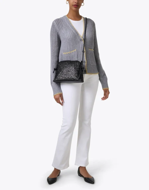 Summer Grey Stitch Cardigan