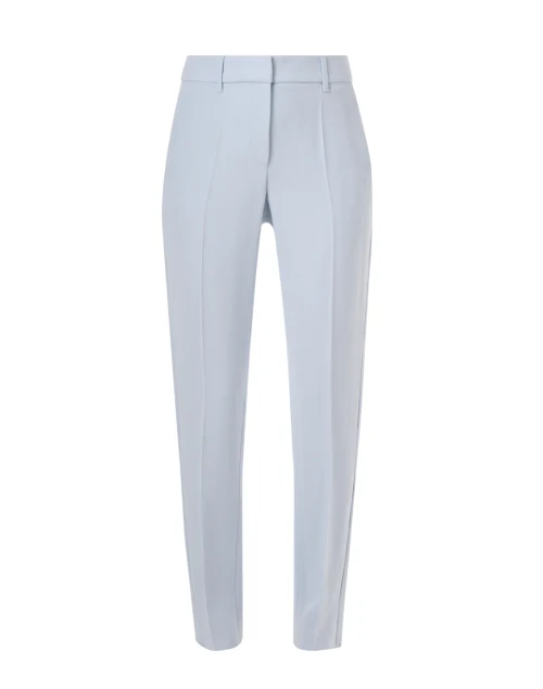 Blue Straight Leg Trouser