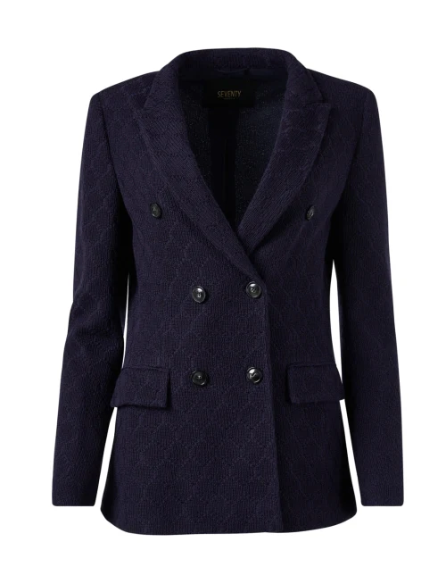 Navy Stitch Blazer