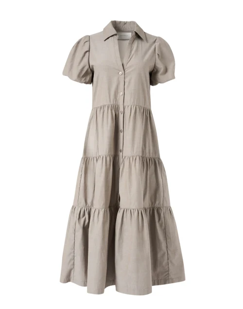 Havana Taupe Midi Dress