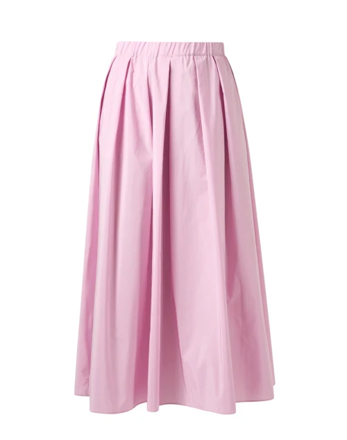 Curvato Pink Pleated Skirt