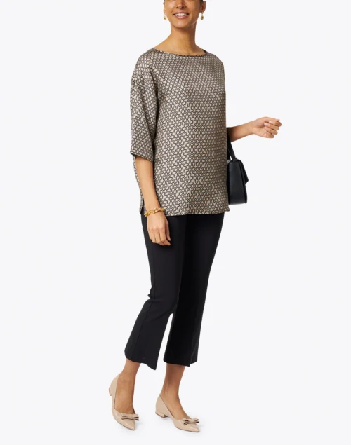 Leo Signature Black Pull On Pant