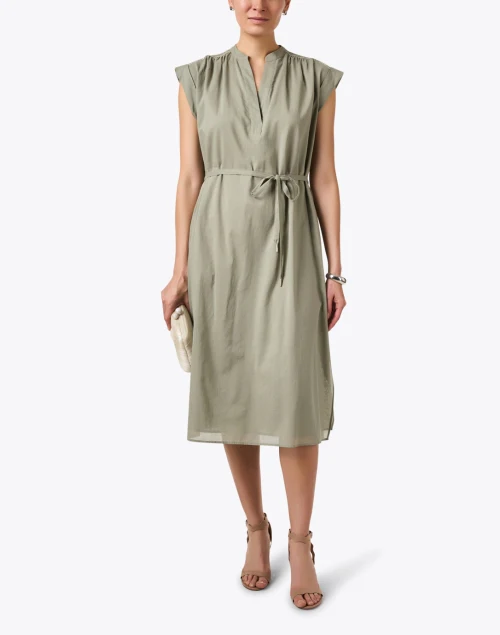 Green Cotton Dress