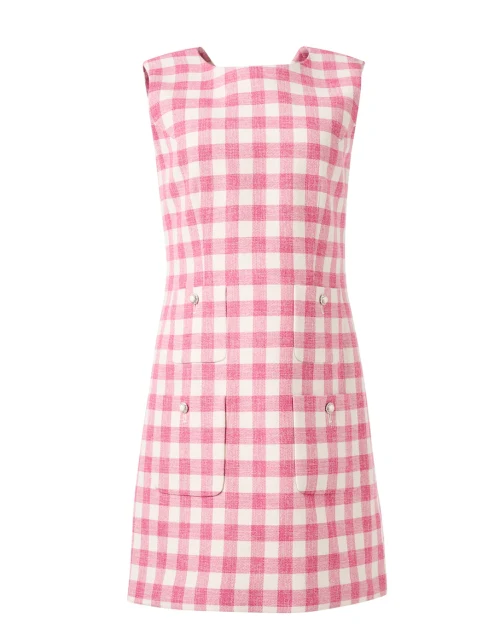 Russell Pink and White Check Dress