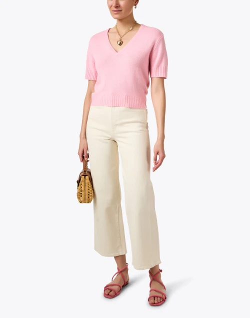 Pink Cashmere Sweater