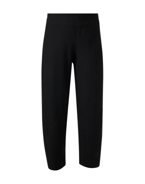 Black Crepe Ankle Pant