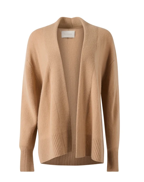 Amber Camel Cashmere Cardigan