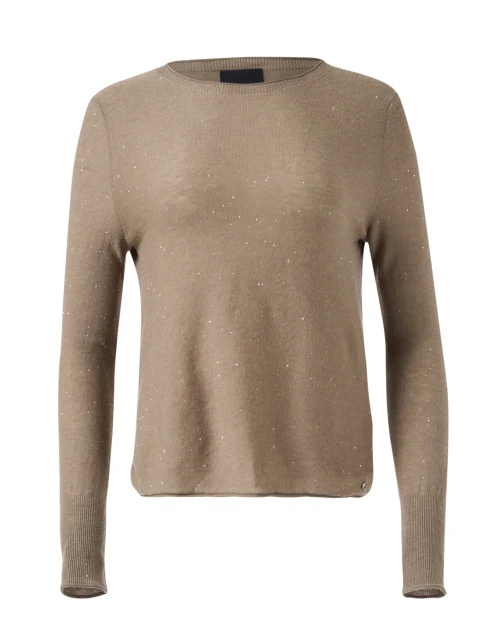 Taupe Wool Sweater