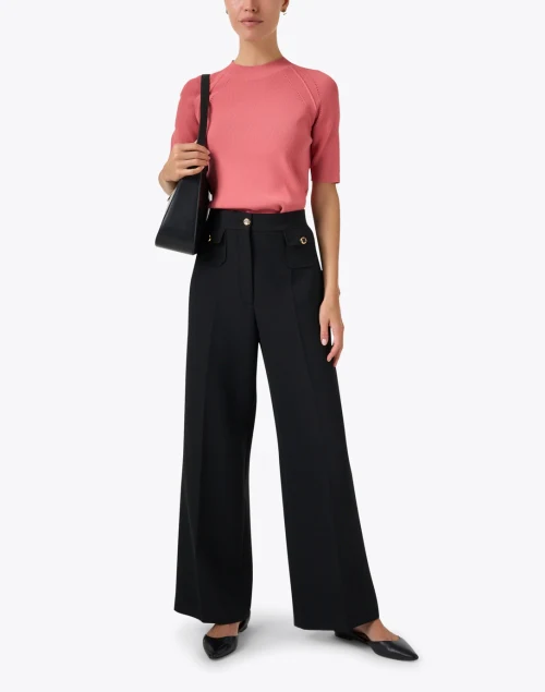 Black Wide Leg Pant