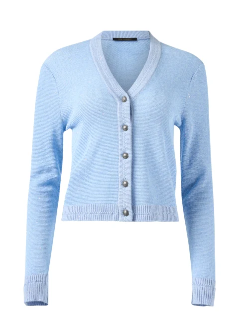 Anthia Light Blue Sequin Cardigan