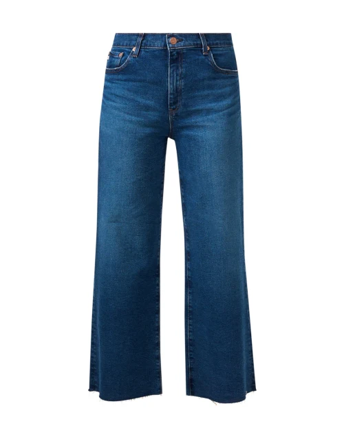 Saige Medium Wash Wide Leg Jean