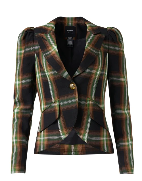 Evergreen Multi Plaid Blazer