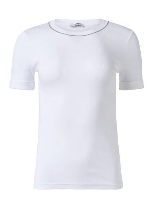 White and Silver Tee