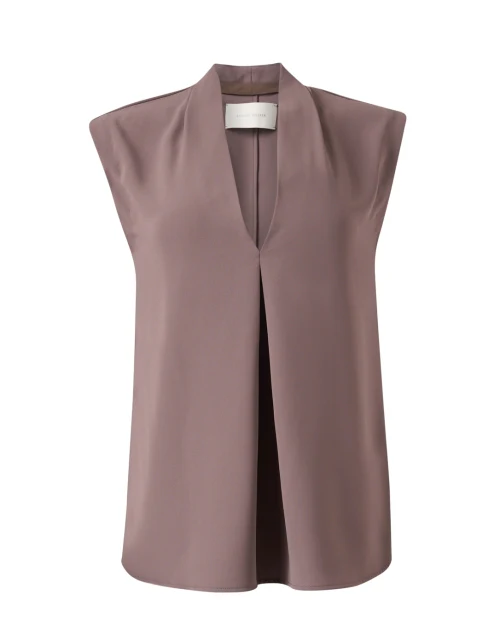 Letia Taupe Top