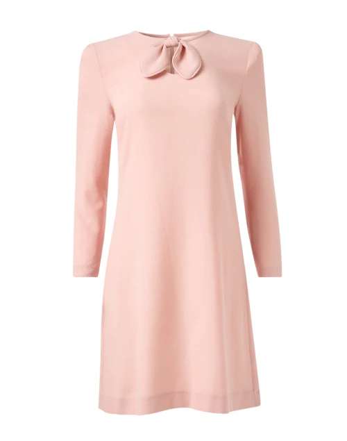 Villa Pink Wool Crepe Dress