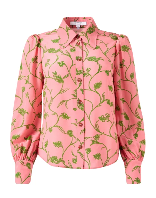 Sonya Pink Floral Blouse