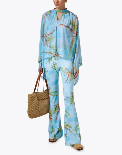 Perla Bamboo Print Blouse