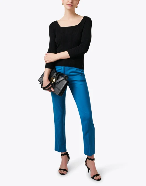 Canon Blue Wool Pant
