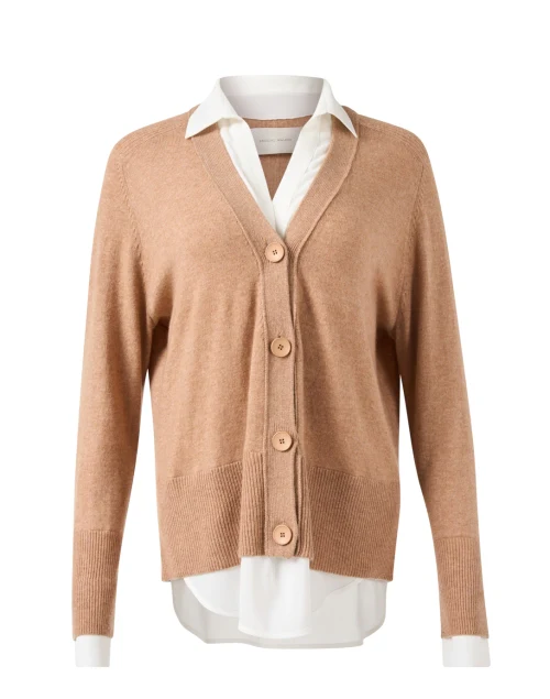Callie Camel Wool Cashmere Looker Sweater