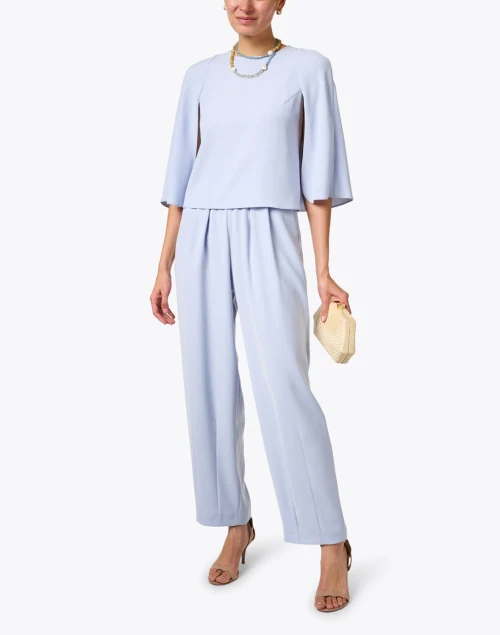 Blue Cady Pant