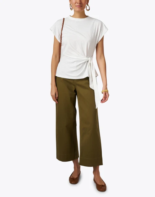Nina Cream Cotton Top