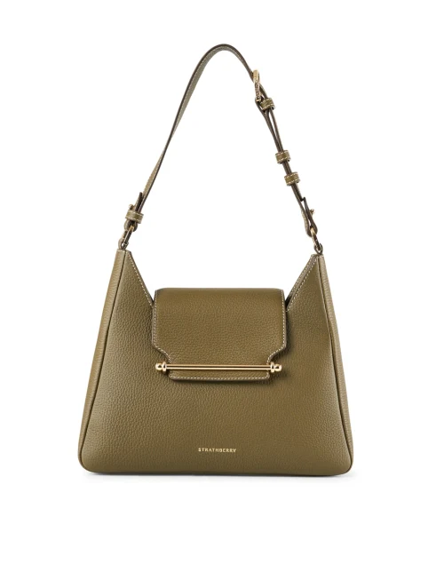Multrees Green Leather Hobo Bag